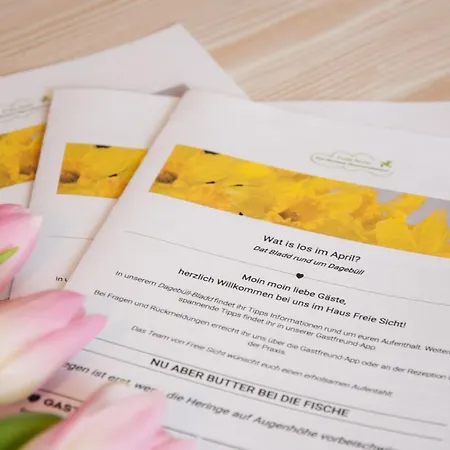 Freie Sicht - Nordsee-gesundheitshaus 2 Dagebüll